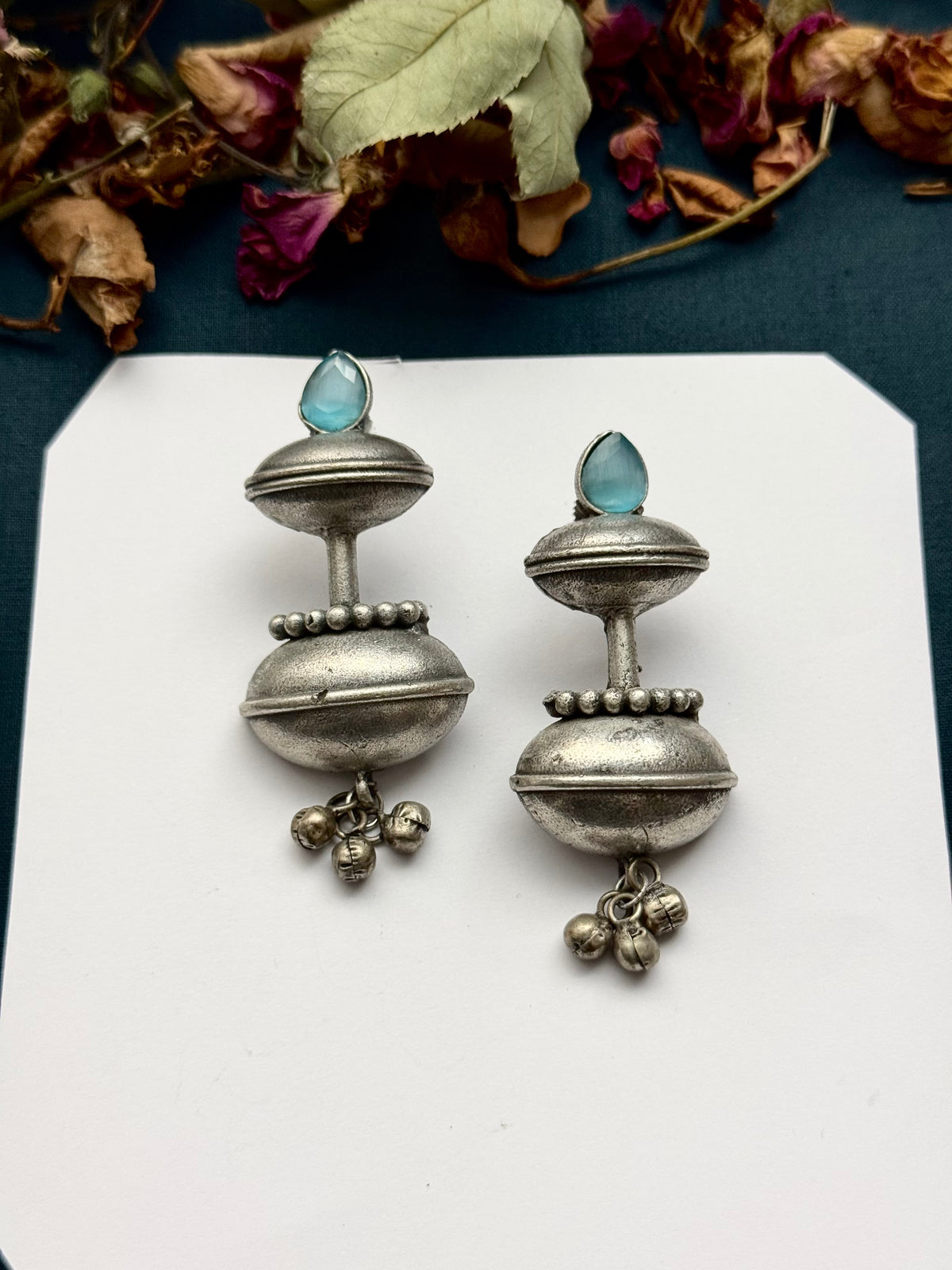 Premium Brass made Oxidised Earrings