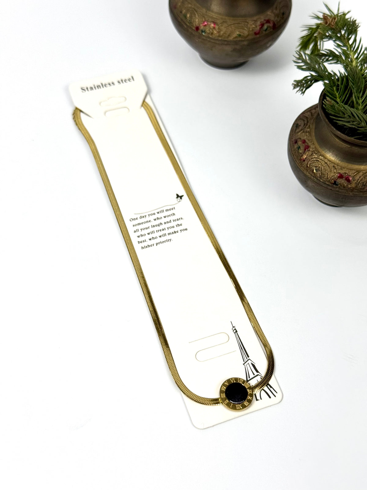 Stainless steel pendant
