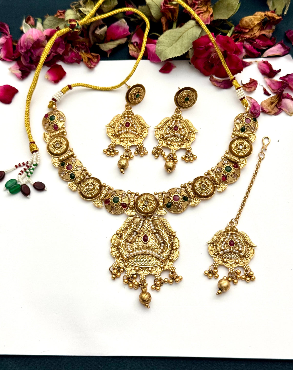 Rajwadi Necklace set