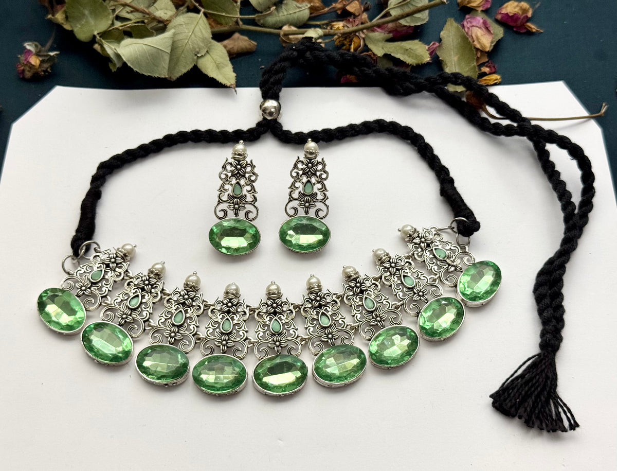 Oxidised Sultana Set