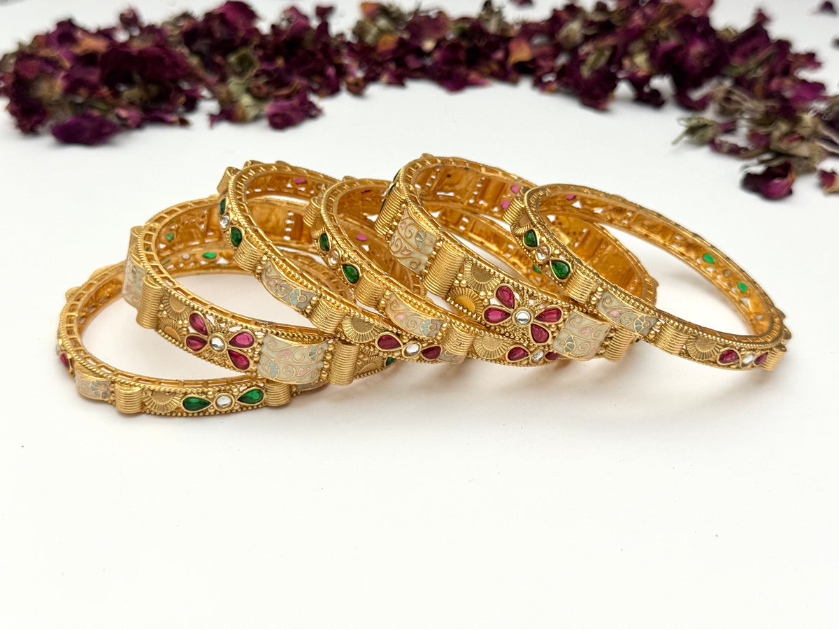 Rajwadi Earrings, Rings , Accessories