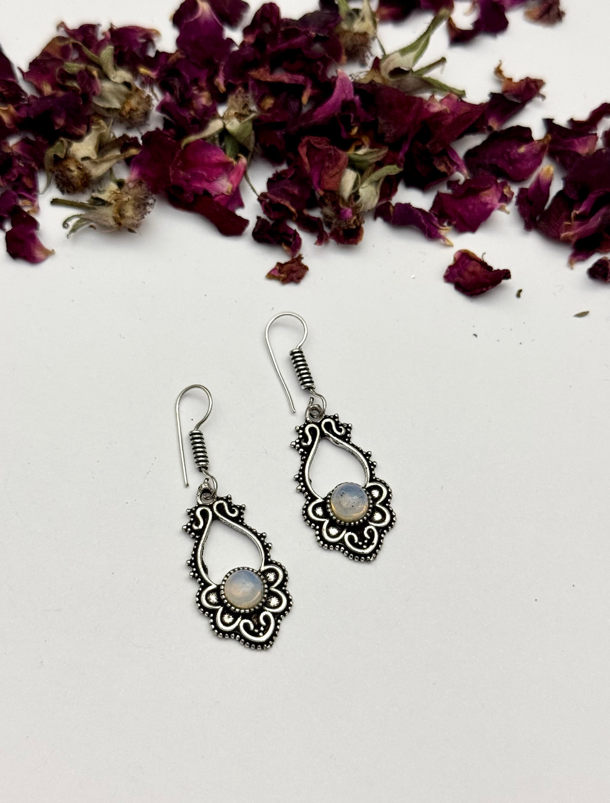 Premium brass made Oxidised Mini Earrings