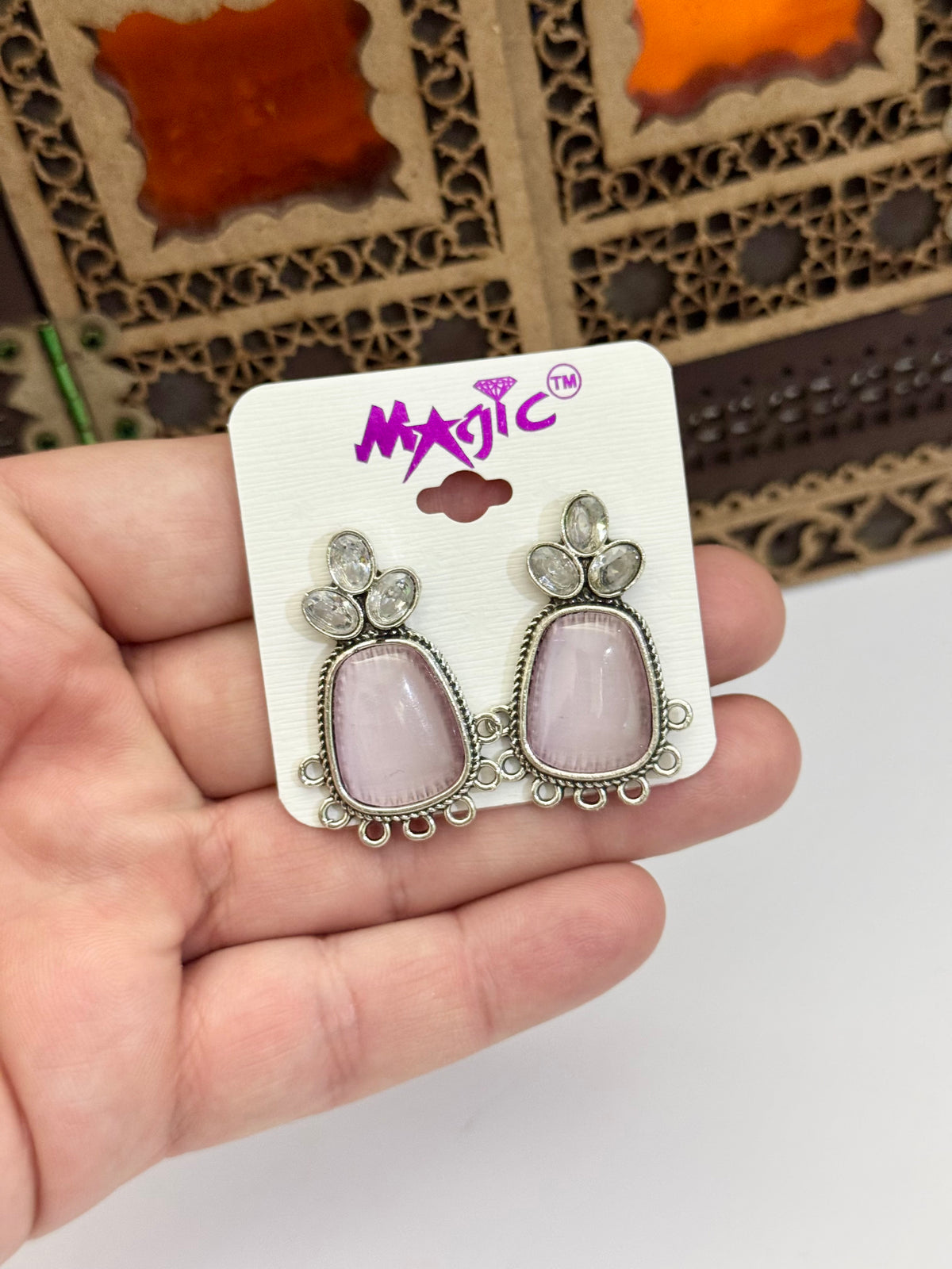 Chinese in budget Oxidised Earrings