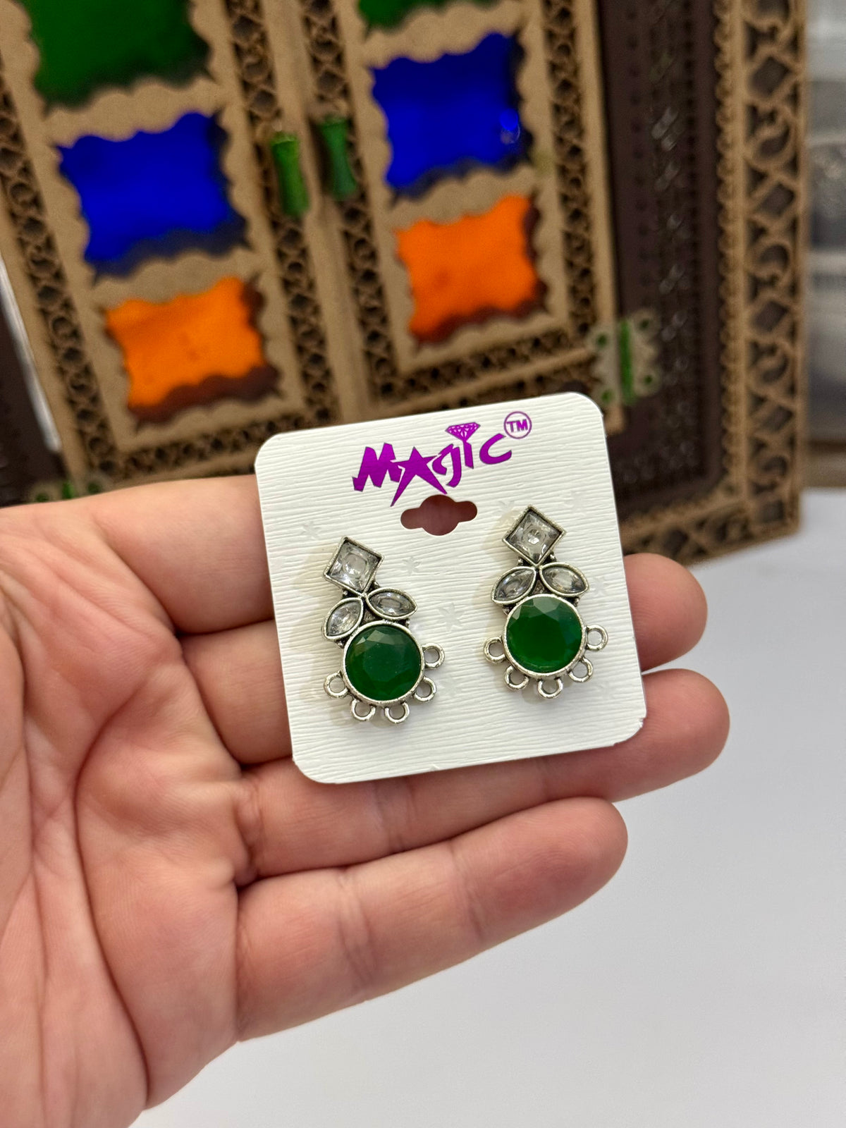 Chinese in budget Oxidised Earrings