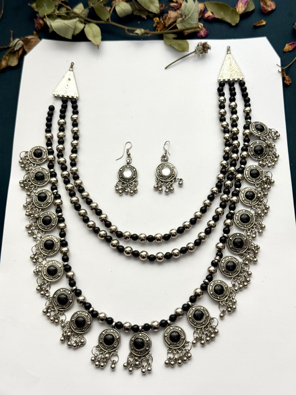 Oxidised Triple layer Mala set