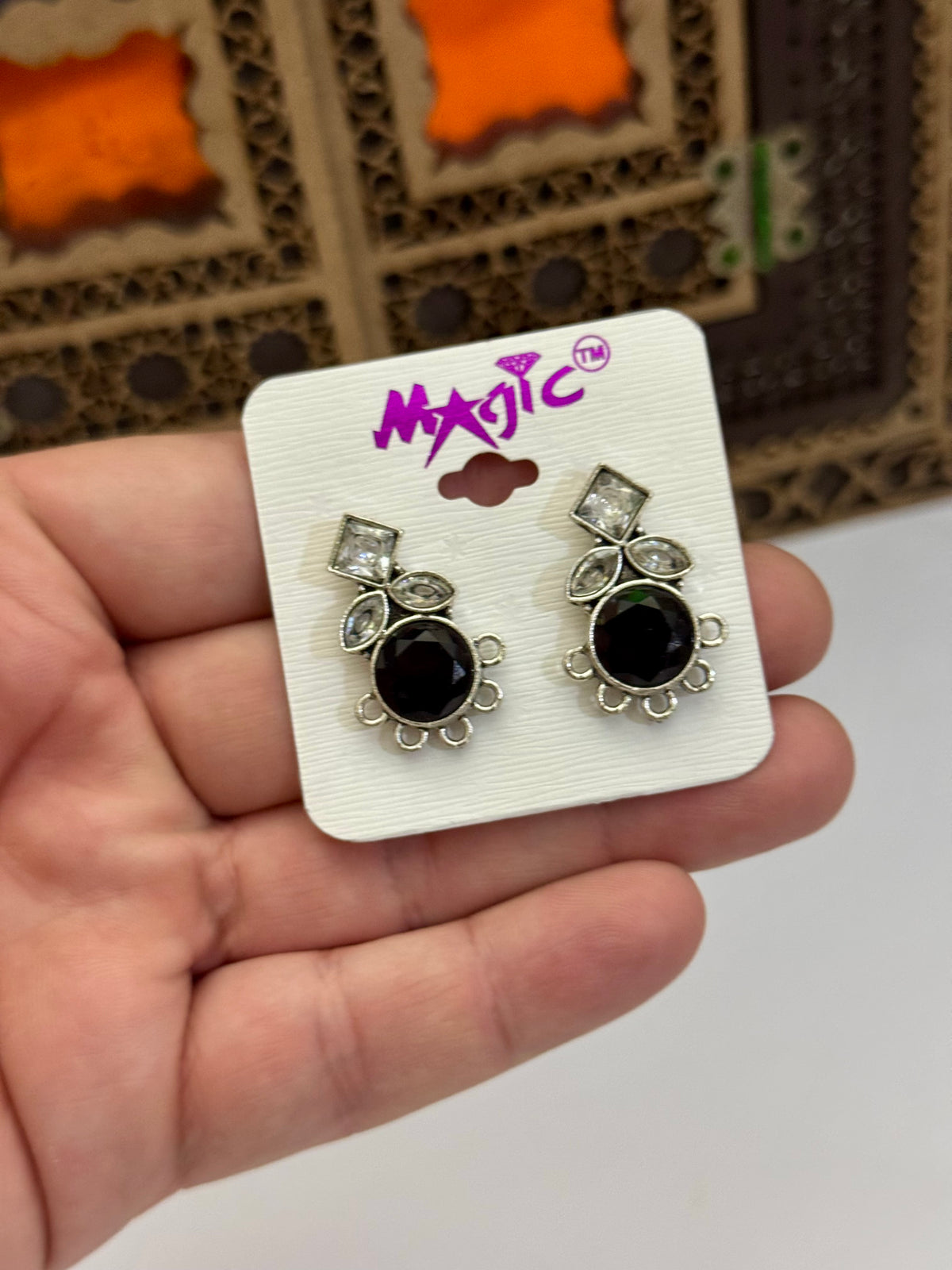 Chinese in budget Oxidised Earrings