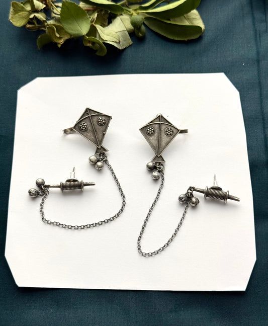 Premium Brass Made Kite Earcufs