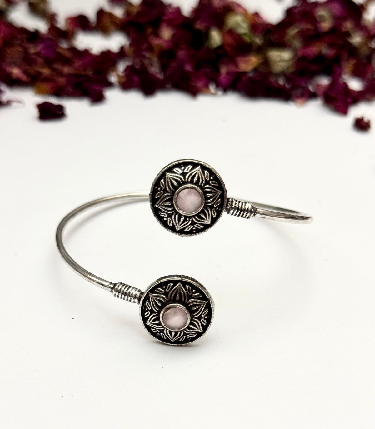 Premium oxidised Adjustable bangle