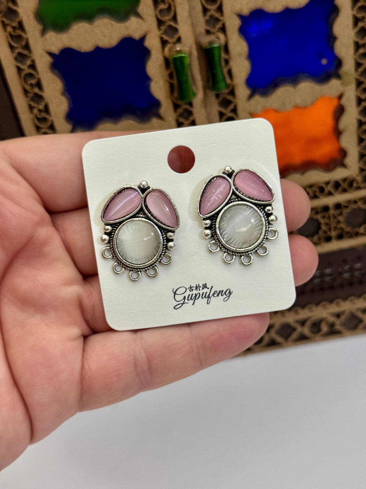 Chinese in budget Oxidised Earrings