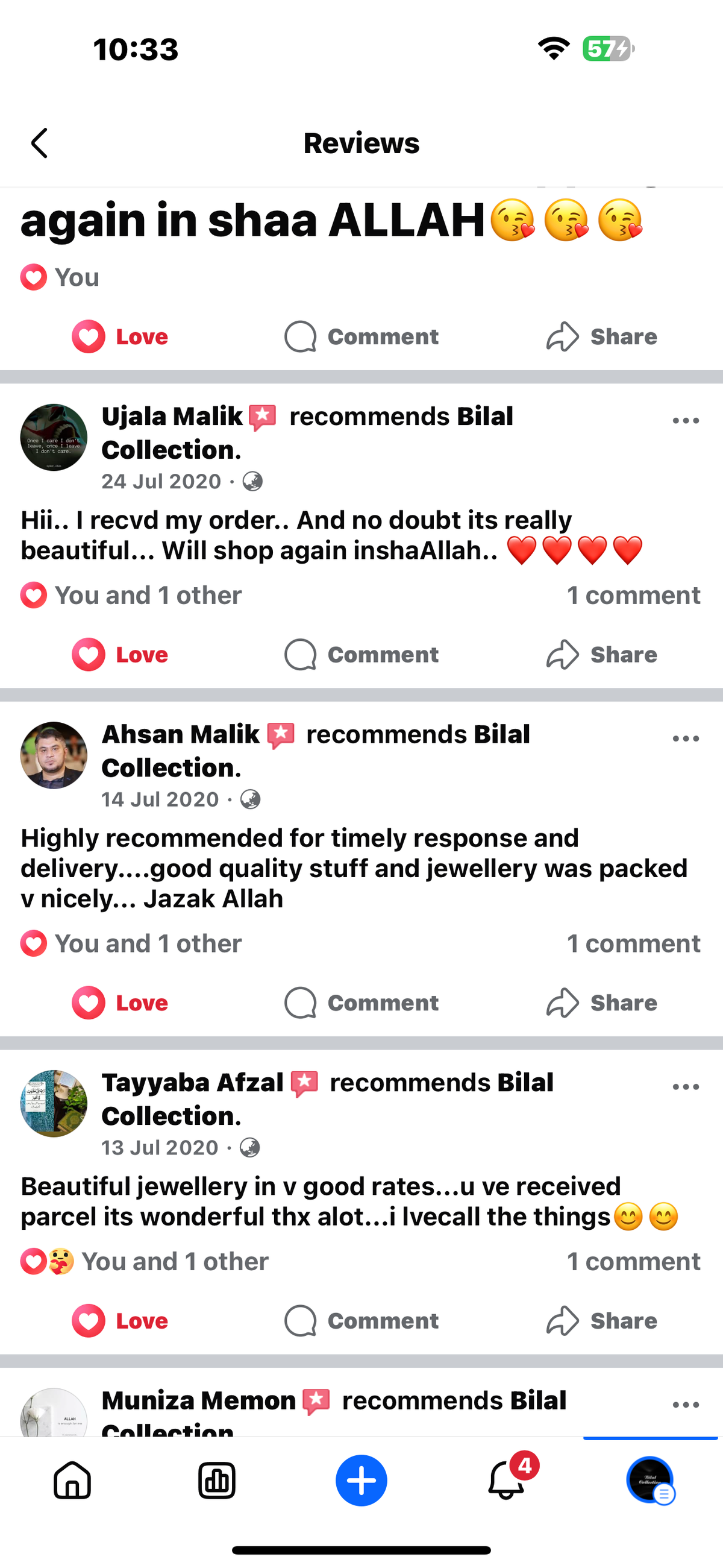 Reviews 344 to 390