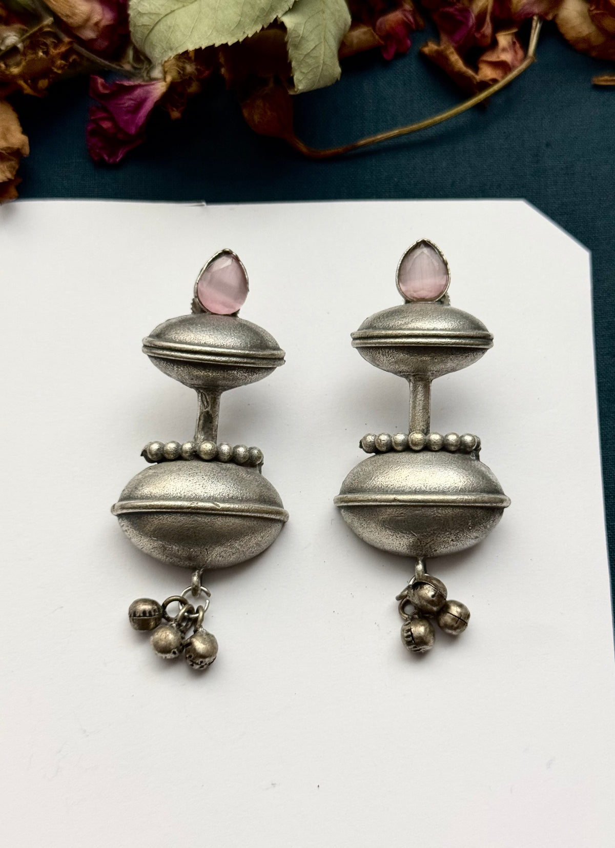 Premium Brass made Oxidised Earrings