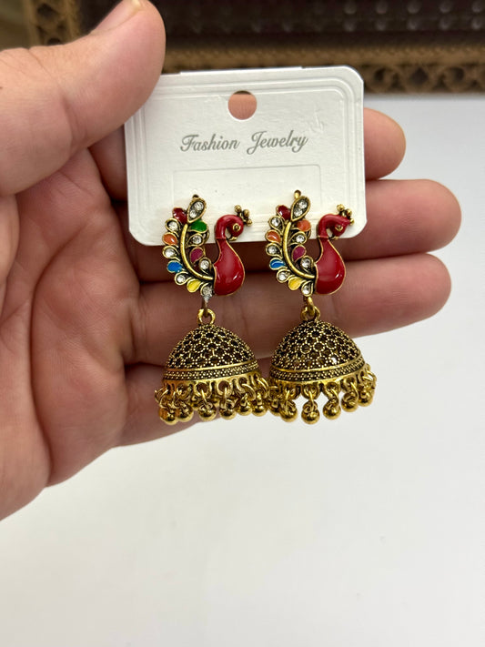Chinese in budget Oxidised Earrings