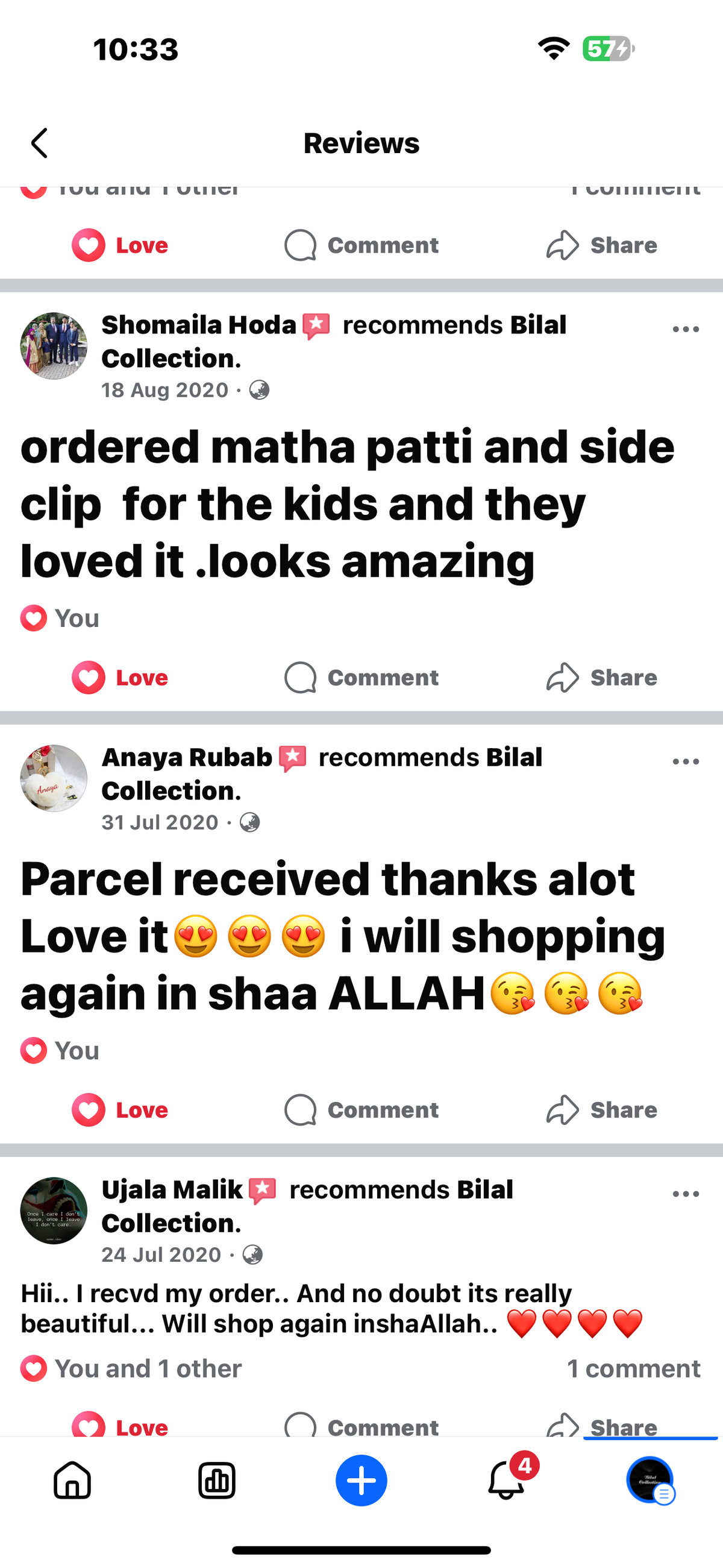 Reviews 344 to 390