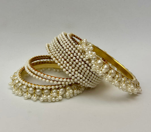 Pearls Bangles set size 2.6 ( sawa 2 )