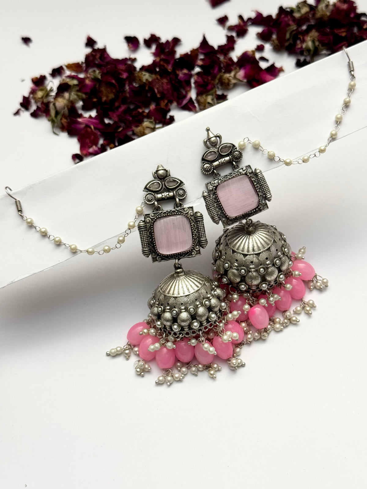 Premium oxidised Brass made Jhumka