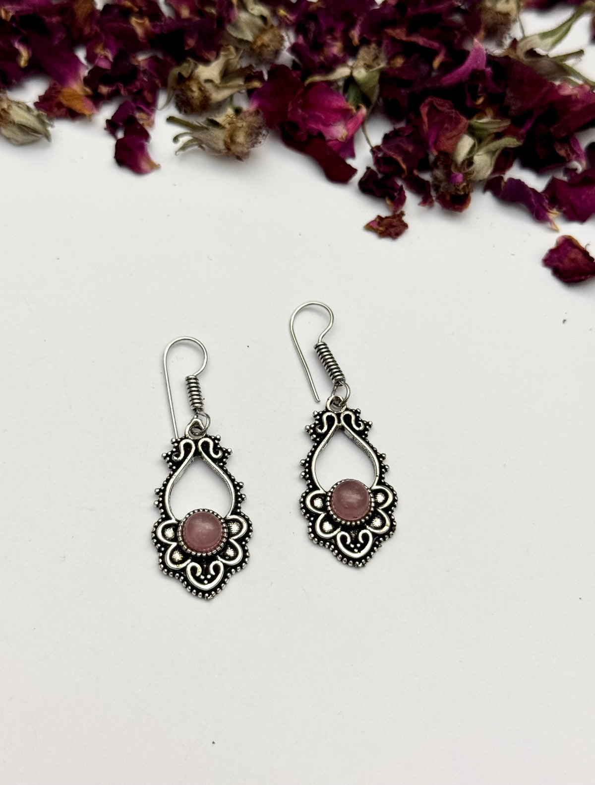 Premium brass made Oxidised Mini Earrings