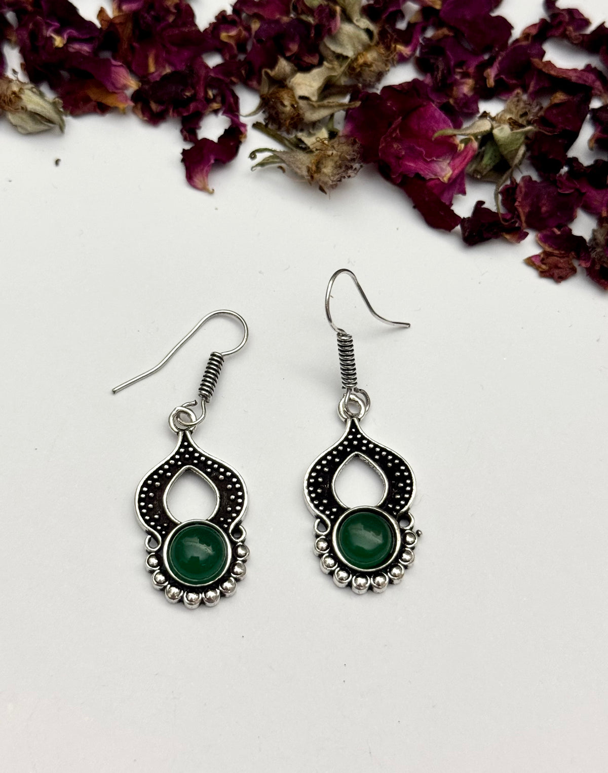 Premium oxidised Brass made Mini Earrings