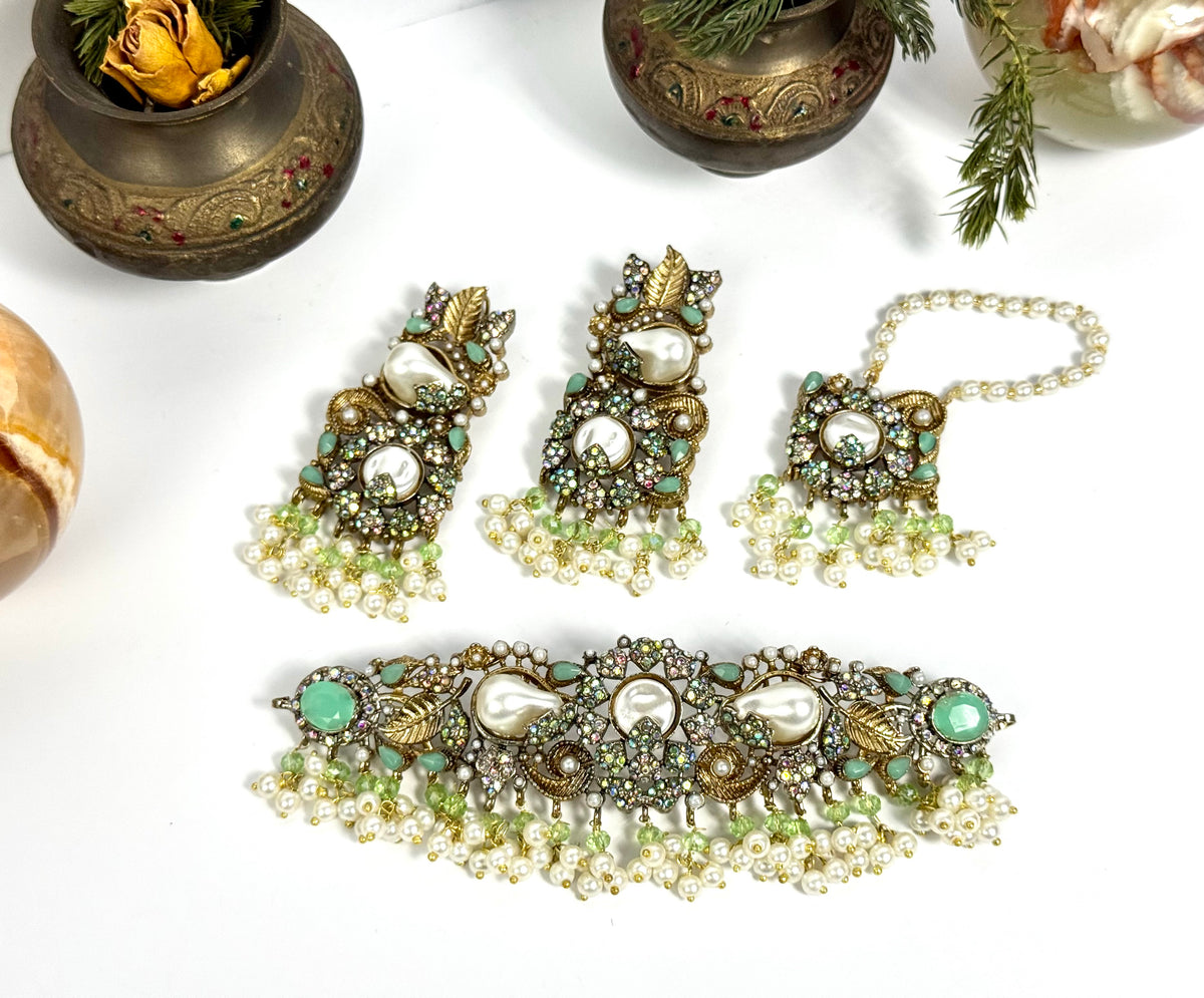 Turkish Dill Kash Choker set