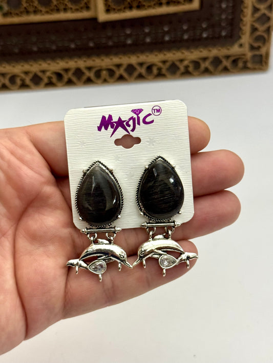 Chinese in budget Oxidised Earrings