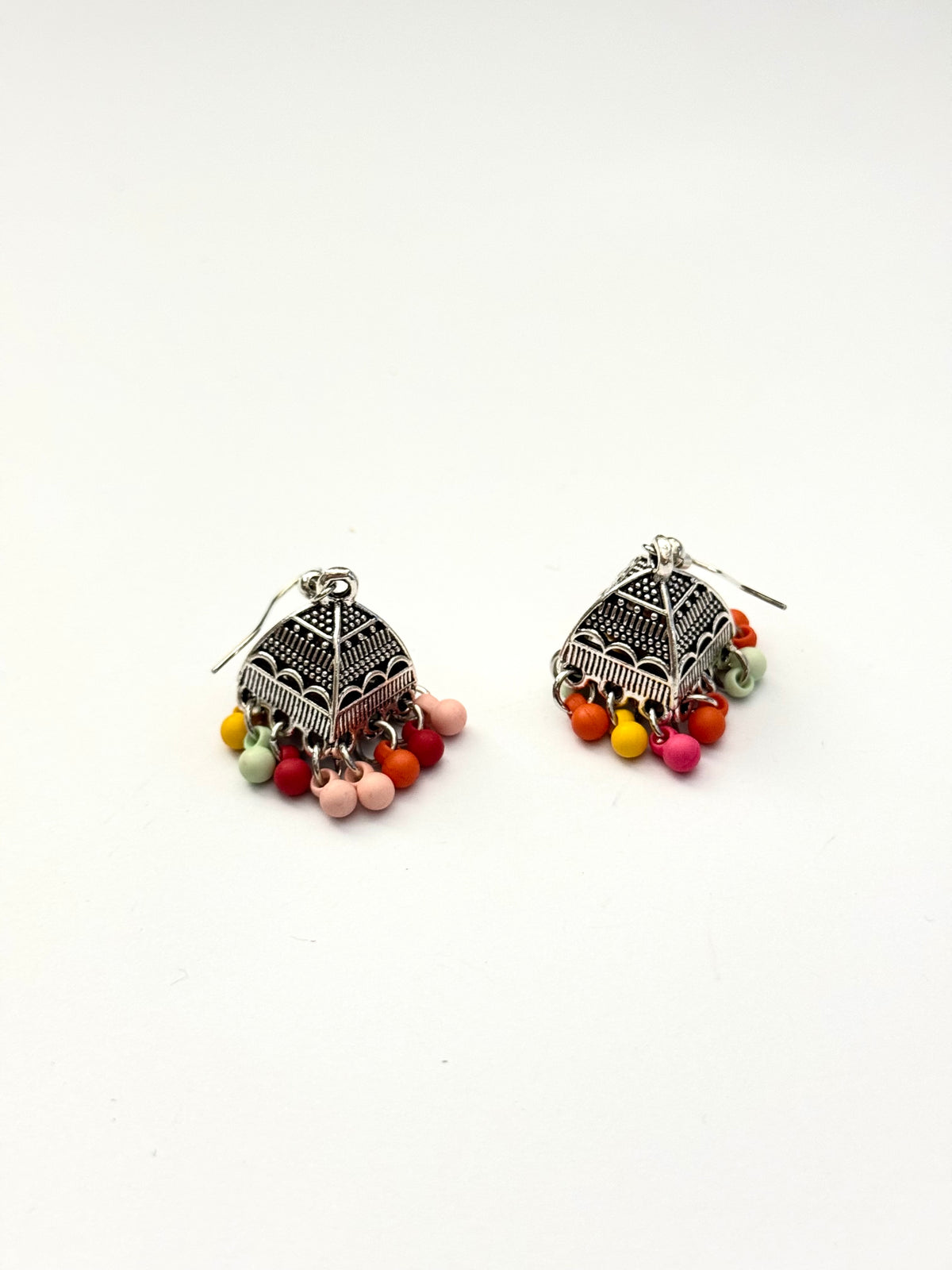 Oxidised jhumkies