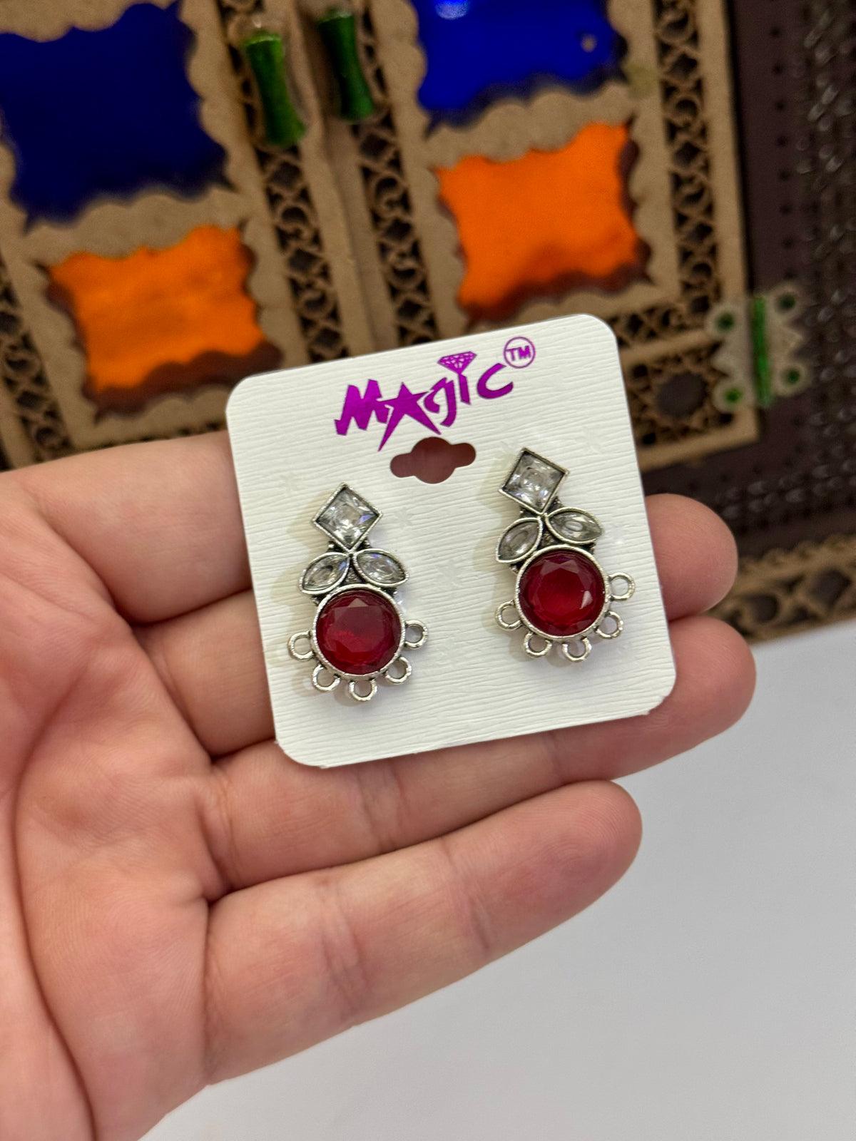 Chinese in budget Oxidised Earrings