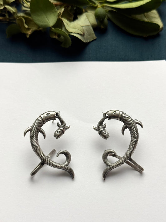 Premium Brass Made Fish Earcufs