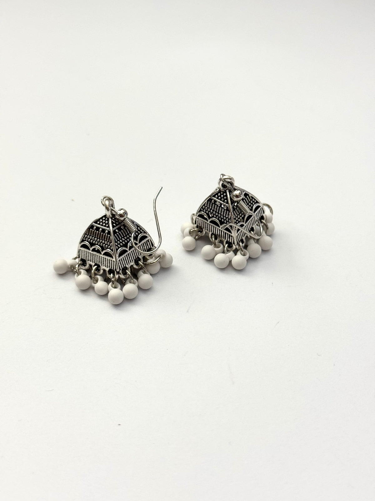 Oxidised jhumkies