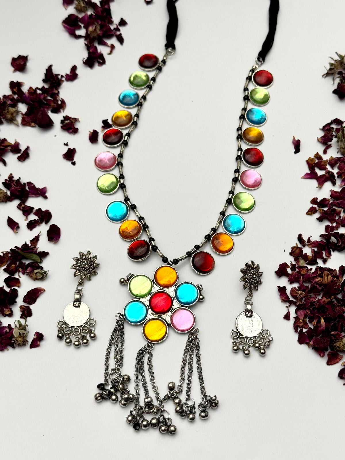 Oxidised Multi Mala Set