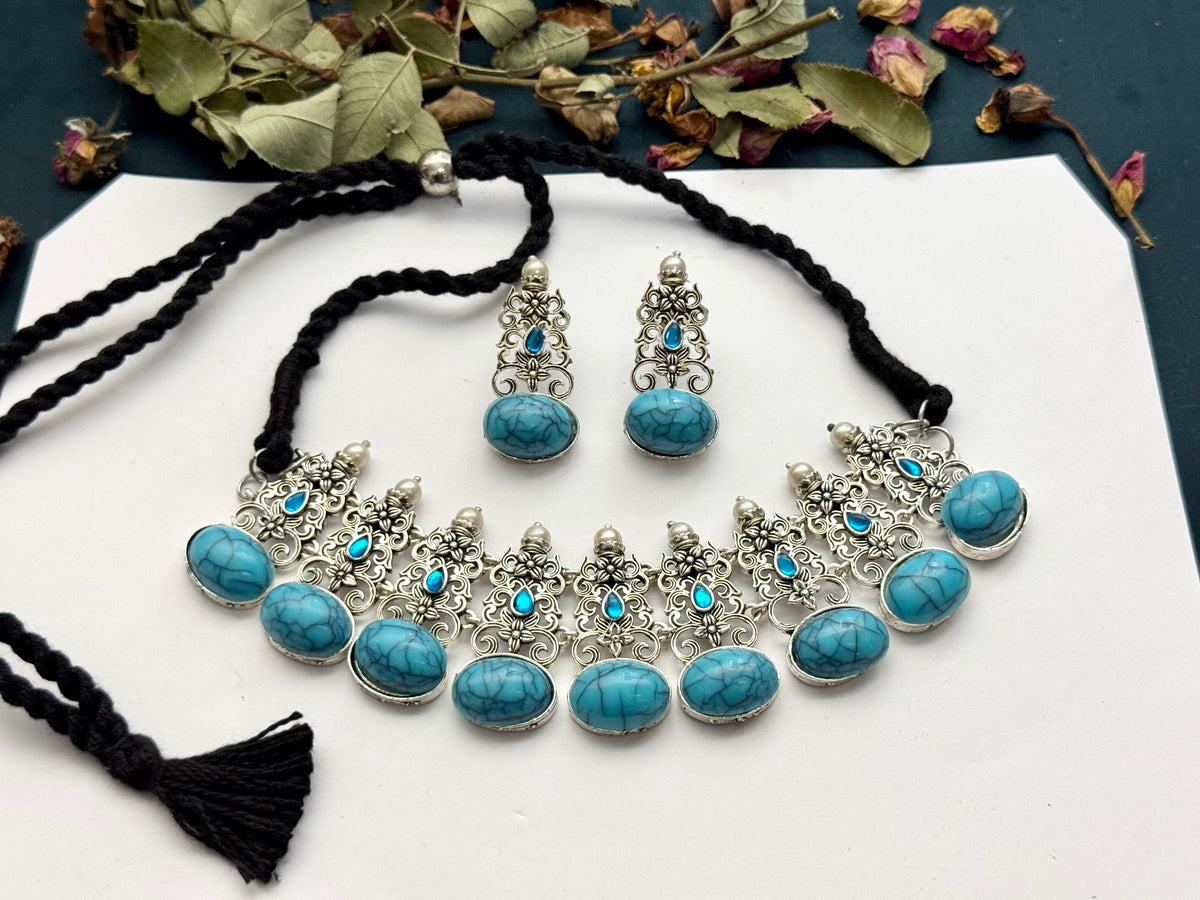 Oxidised Sultana Set