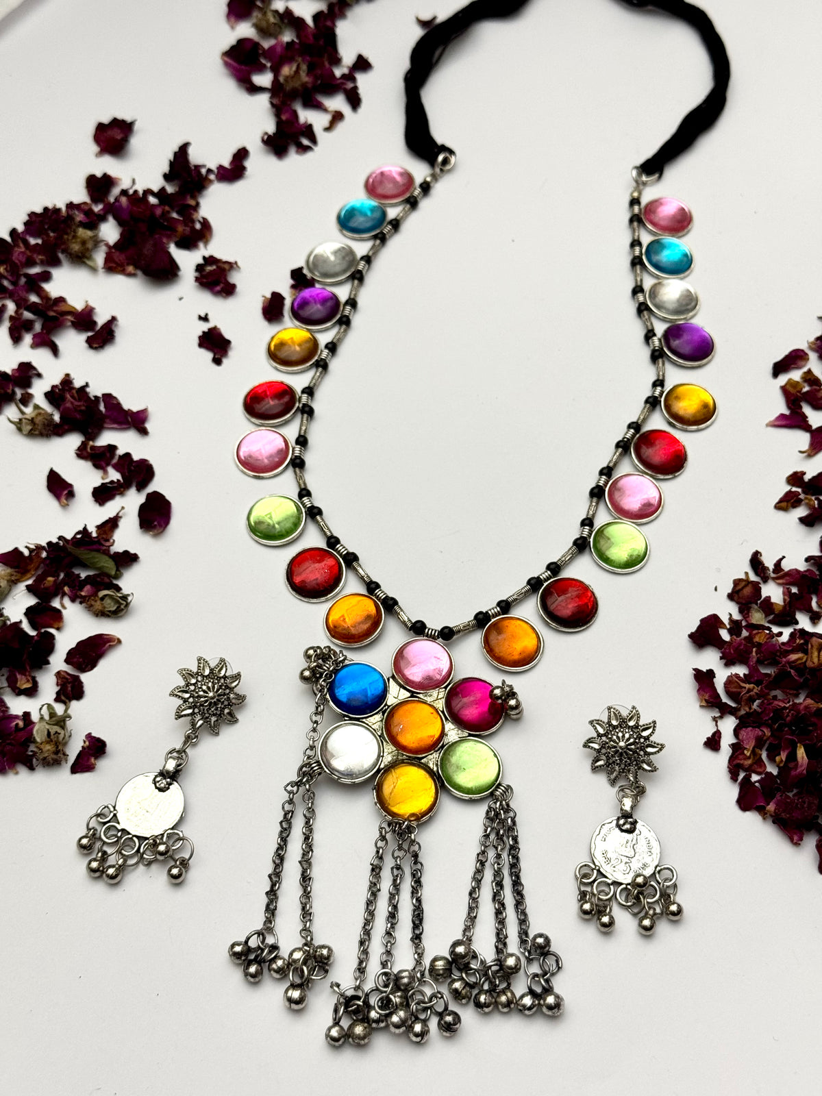Oxidised Multi Mala Set