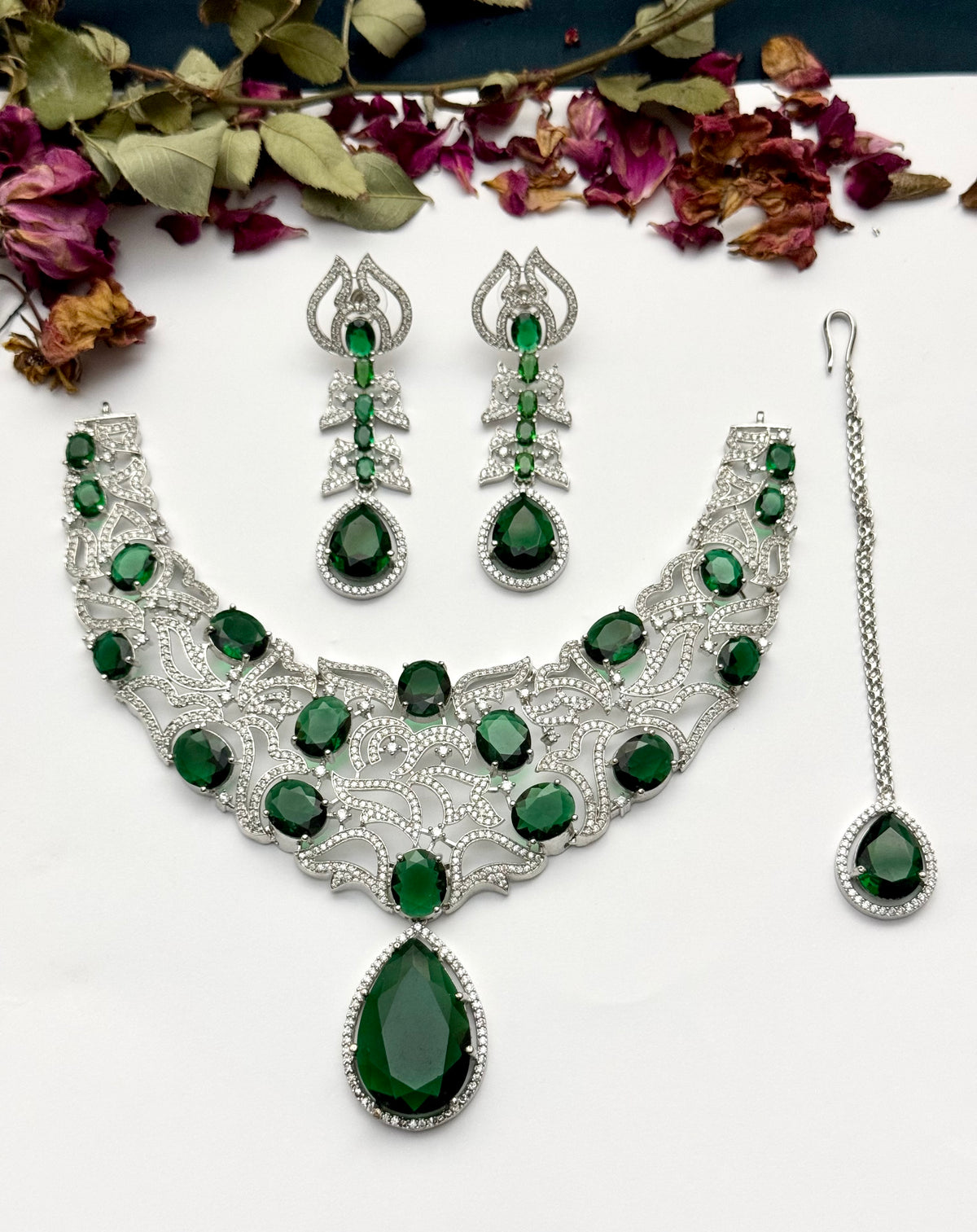 American Diamond 1 karat Designer set