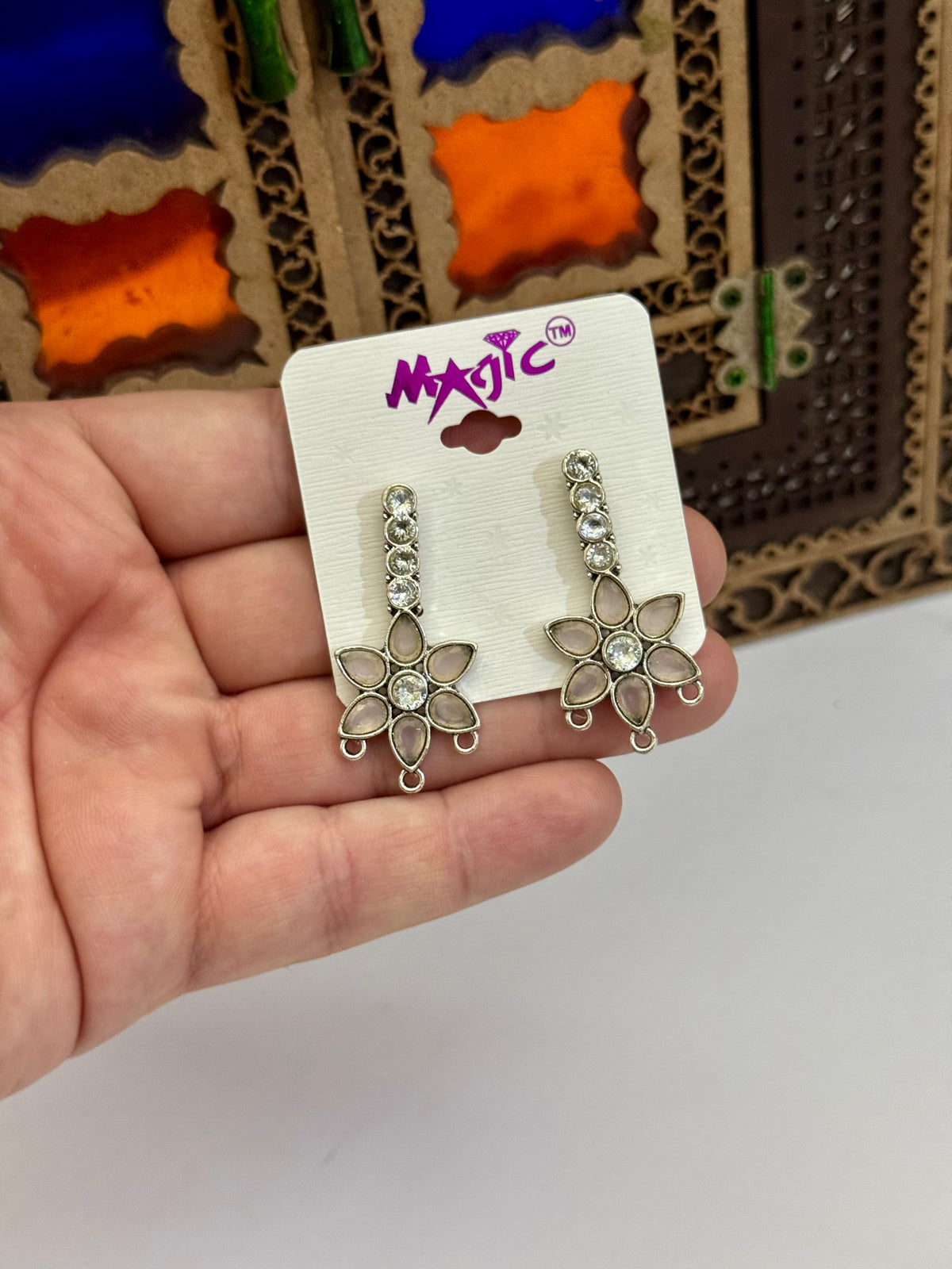 Chinese in budget Oxidised Earrings