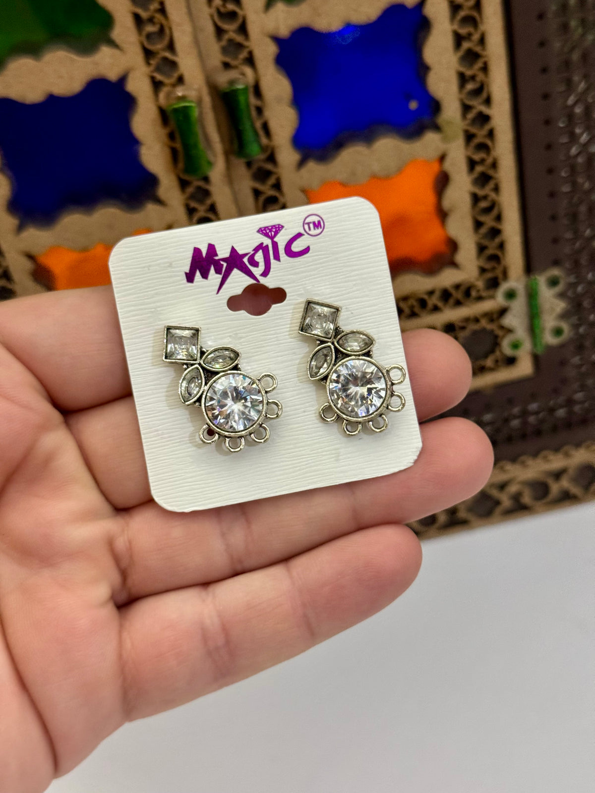Chinese in budget Oxidised Earrings