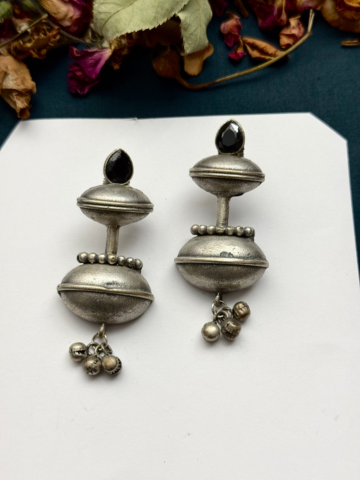 Premium Brass made Oxidised Earrings