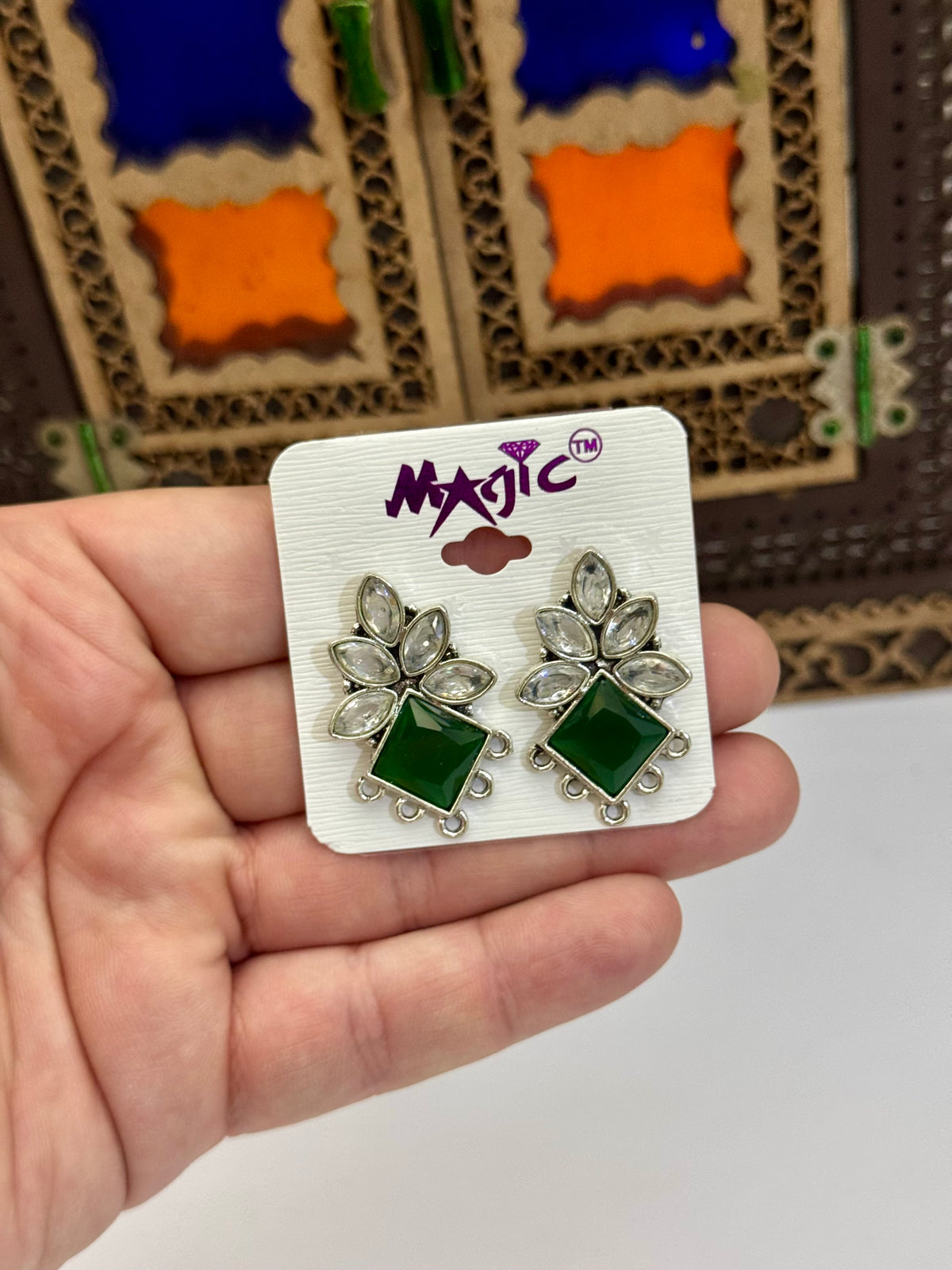 Chinese in budget Oxidised Earrings