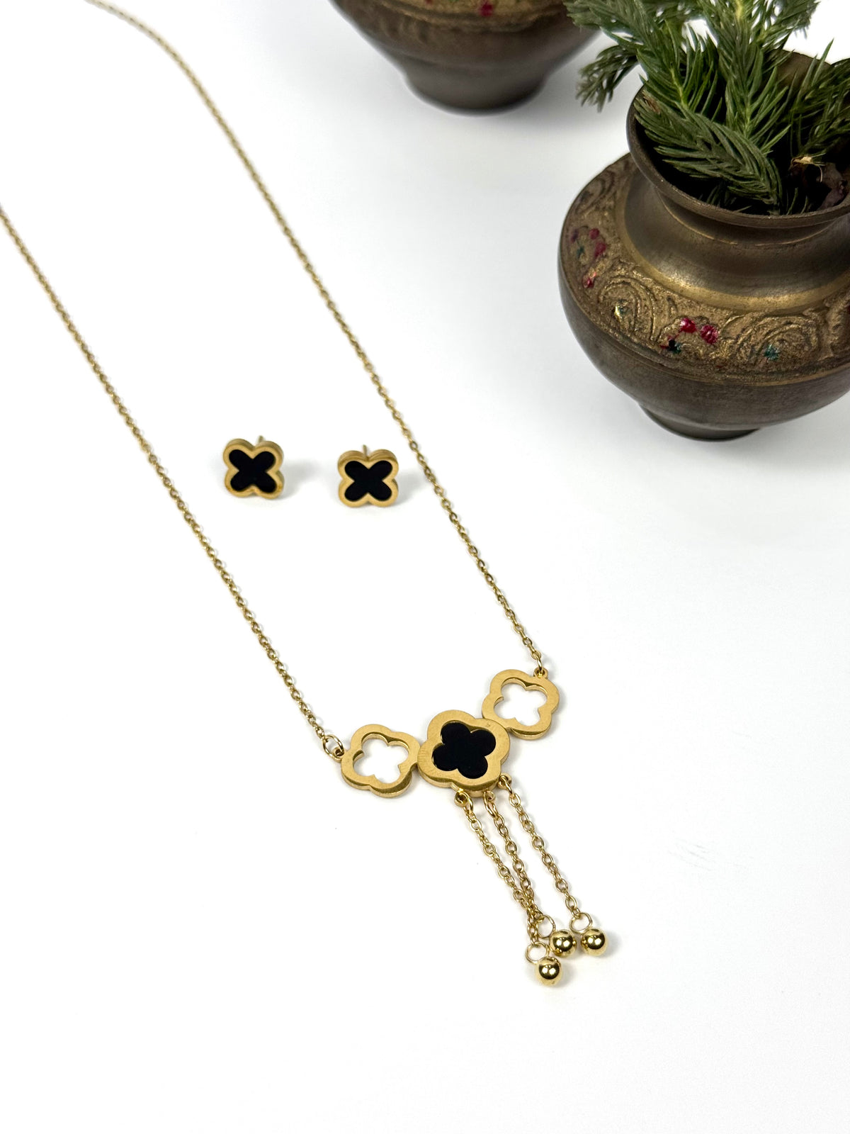 Stainless steell Pendant Set