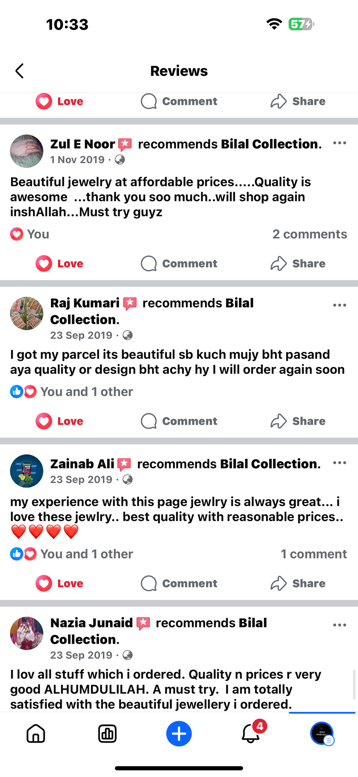 Reviews 344 to 390