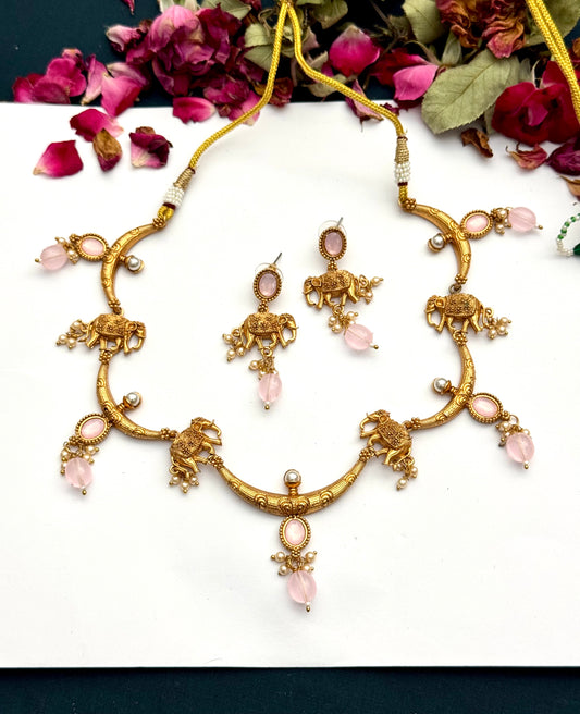 Rajwadi Shahi Necklace set