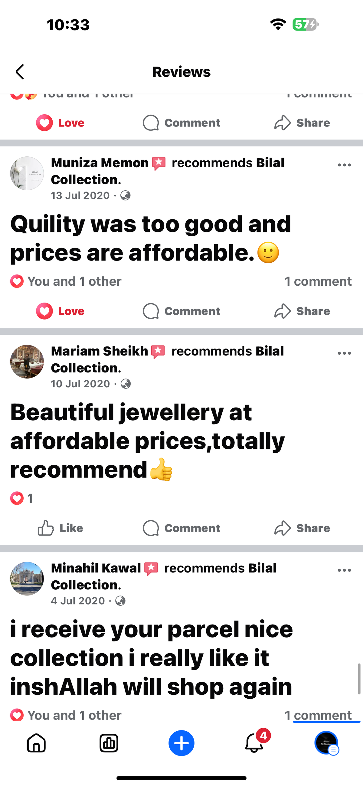 Reviews 344 to 390