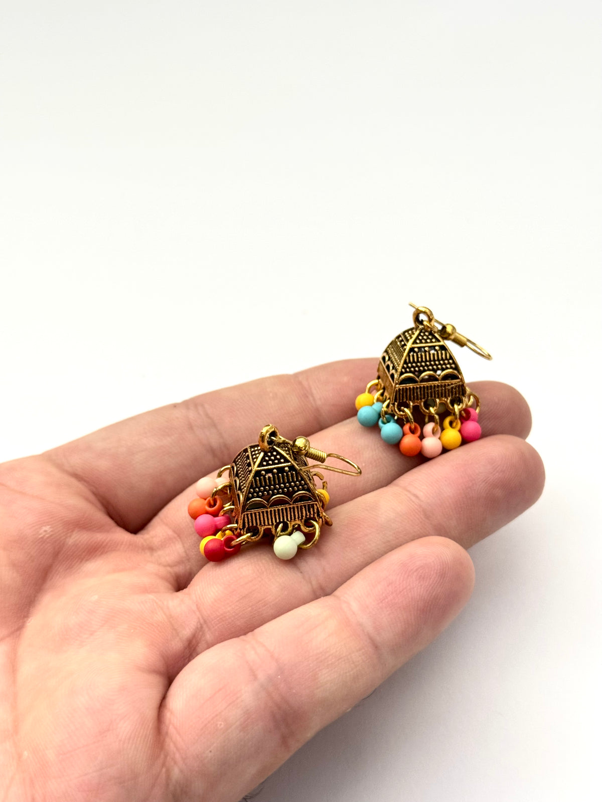 Oxidised jhumki