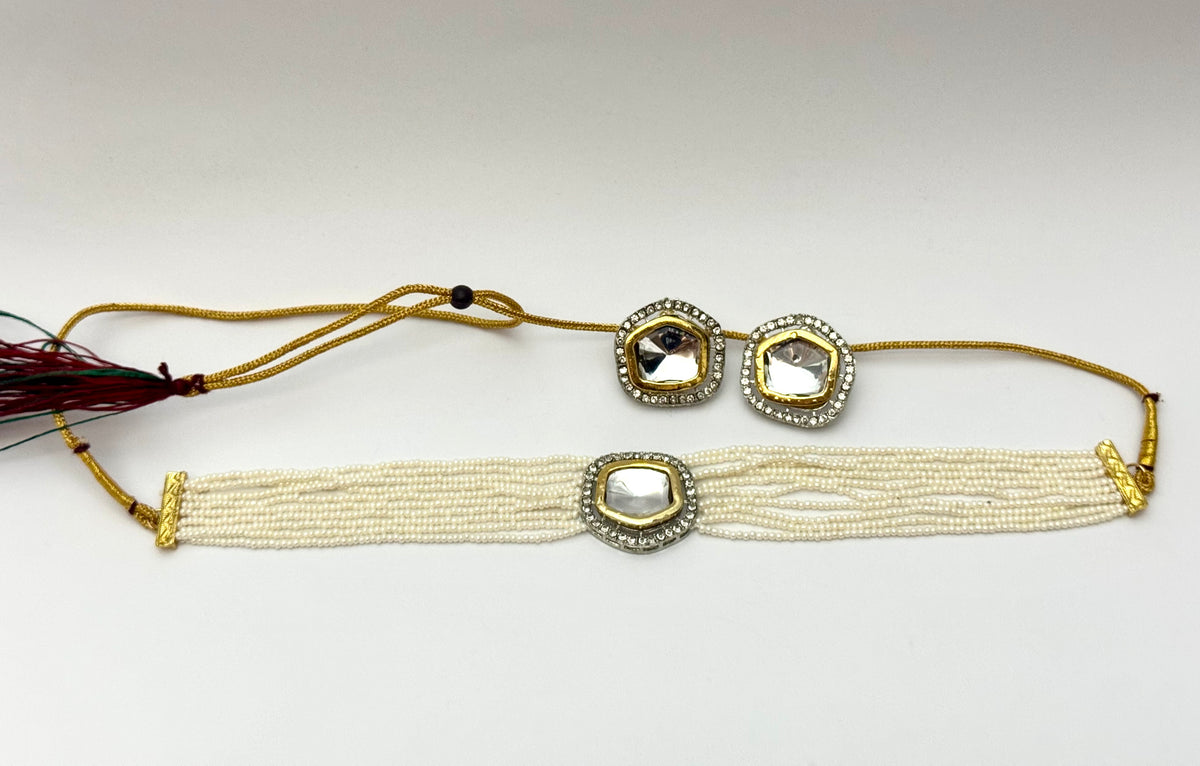 Premium Imported kundn Choker set