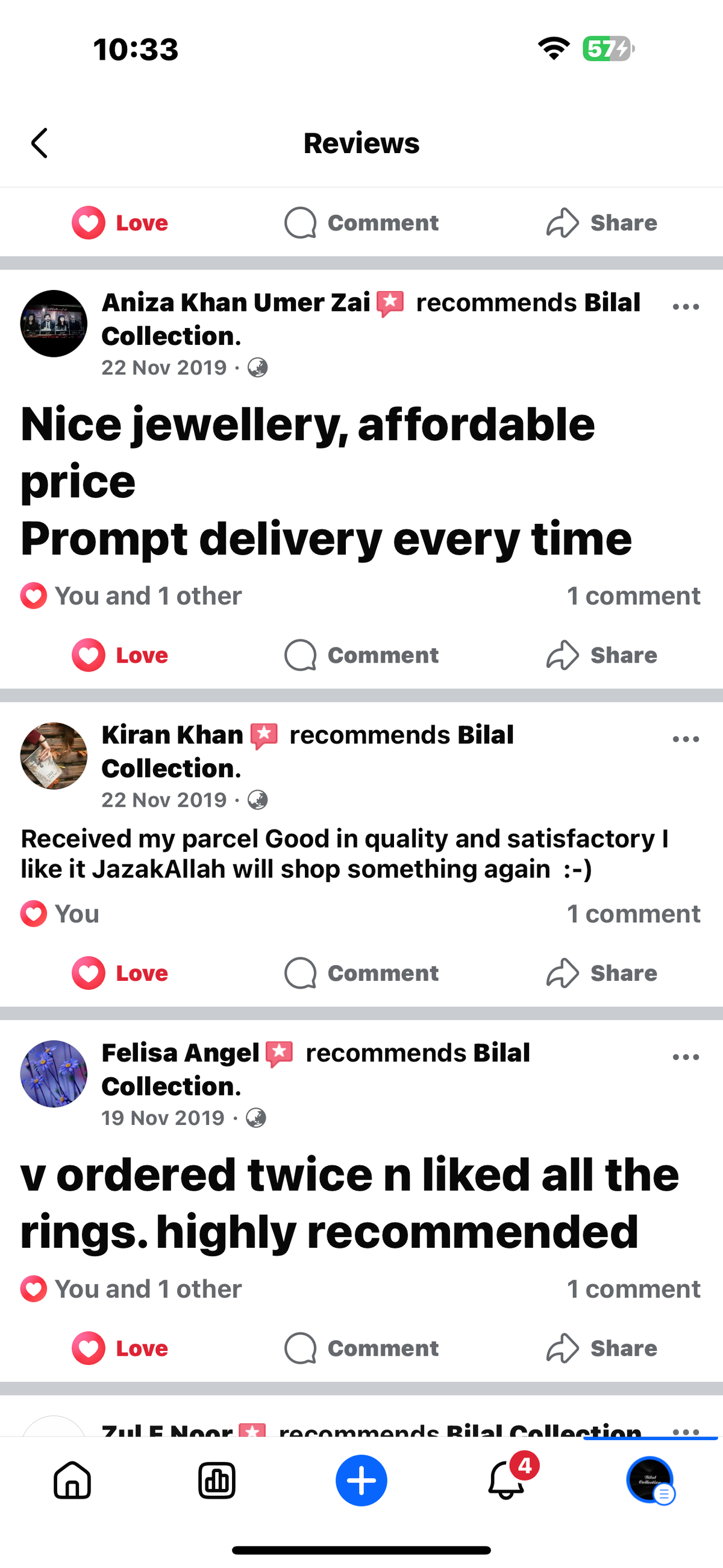 Reviews 344 to 390