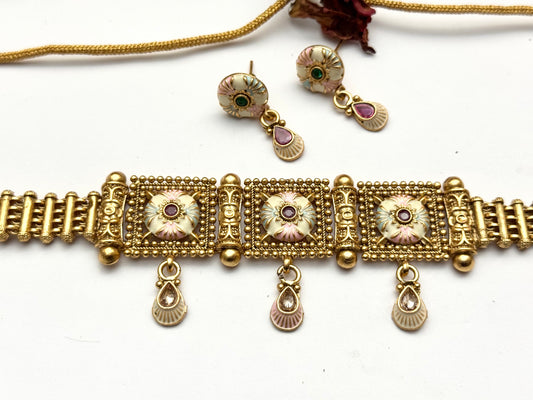 Rajwadi Bano Choker Set