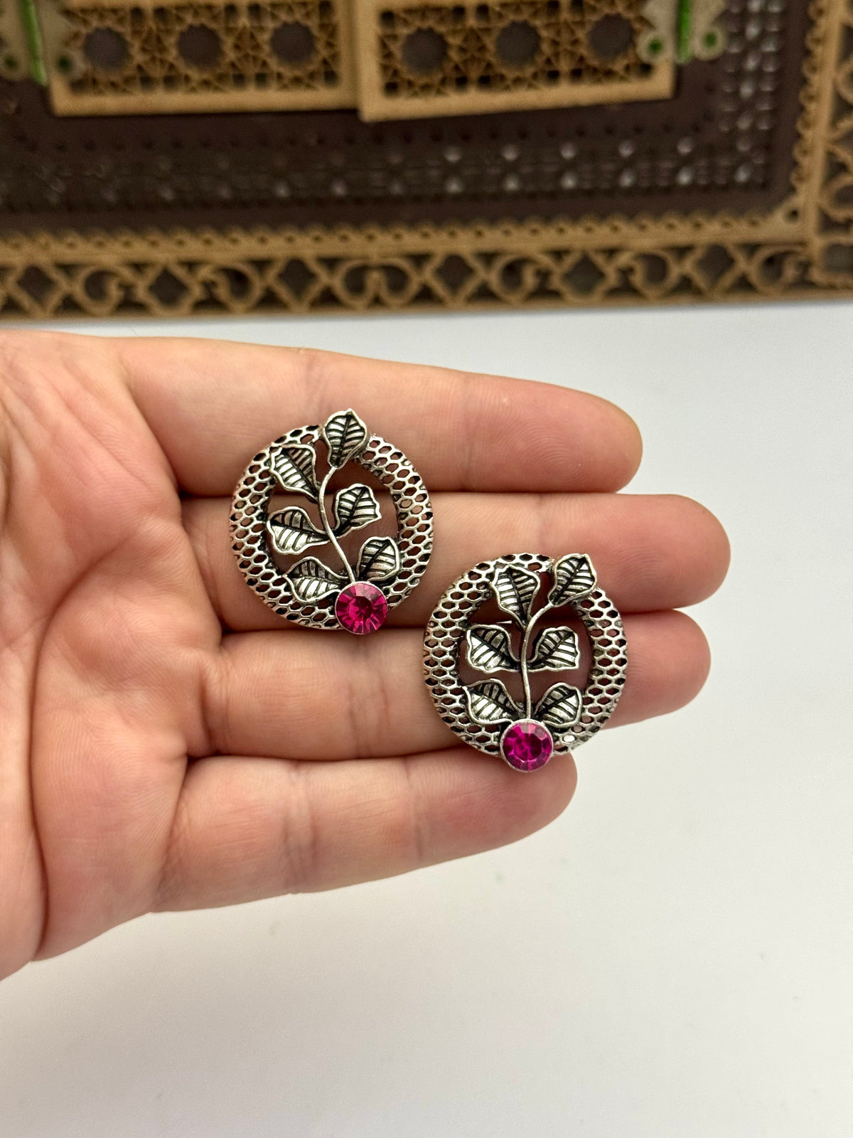 Chinese in budget Oxidised Earrings