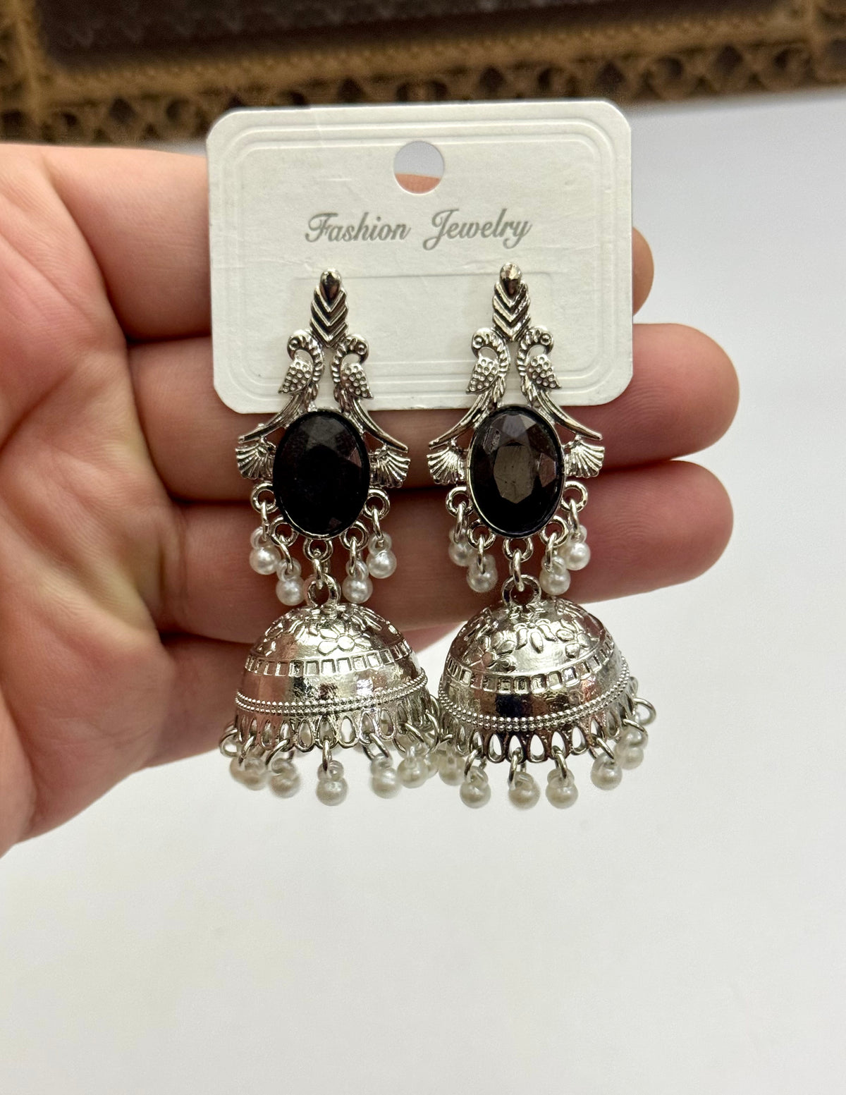 Chinese in budget Oxidised Earrings