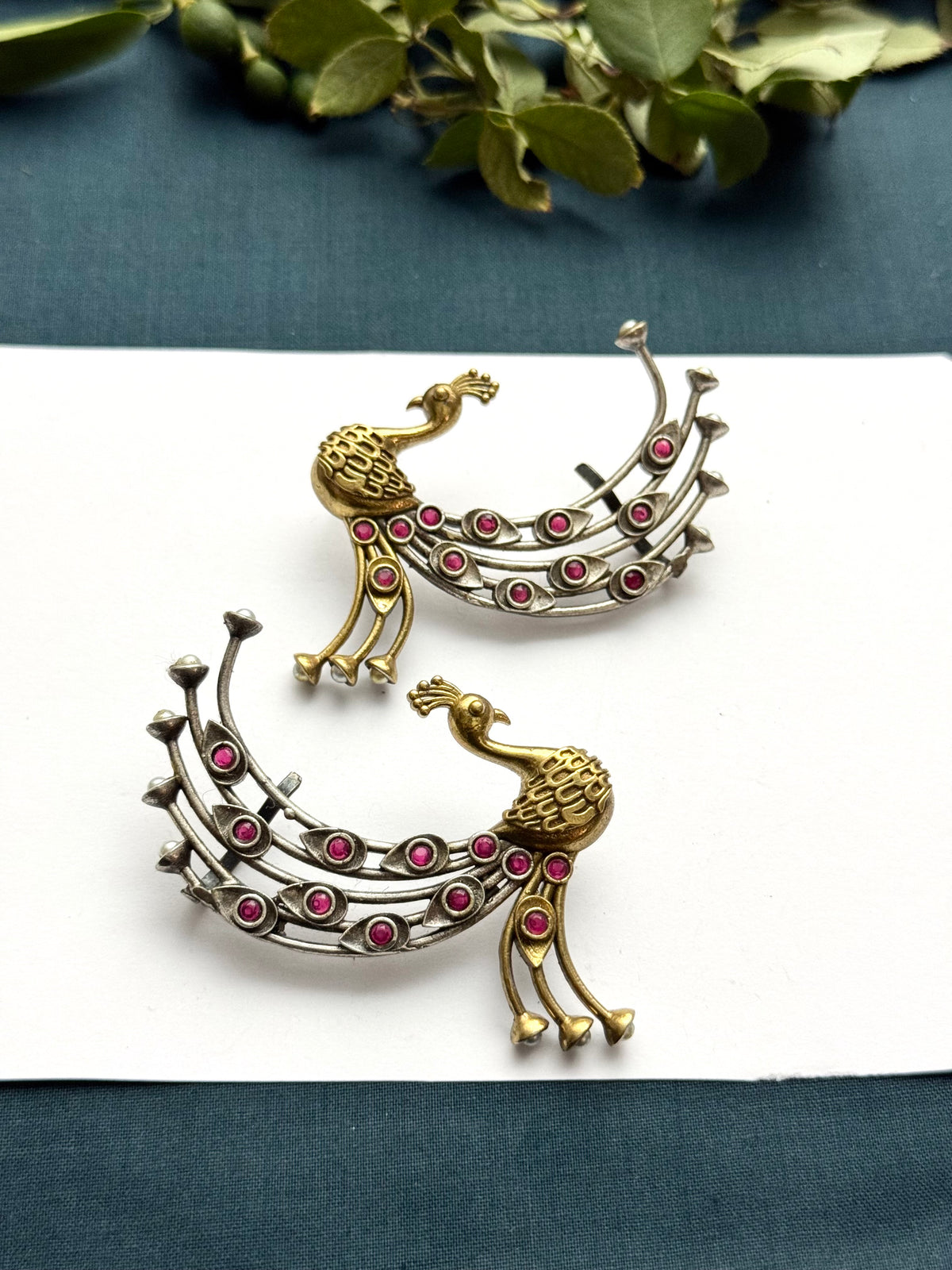 Premium Brass made oxidised Earcufs