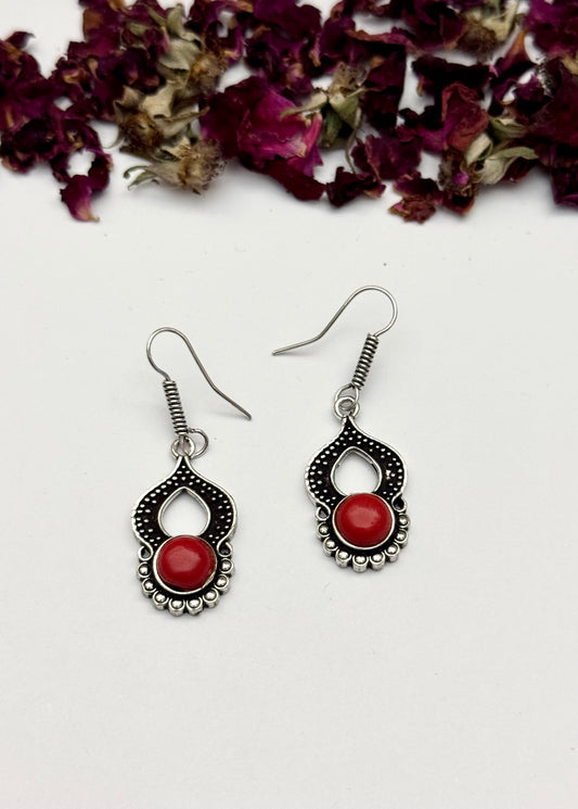Premium oxidised Brass made Mini Earrings