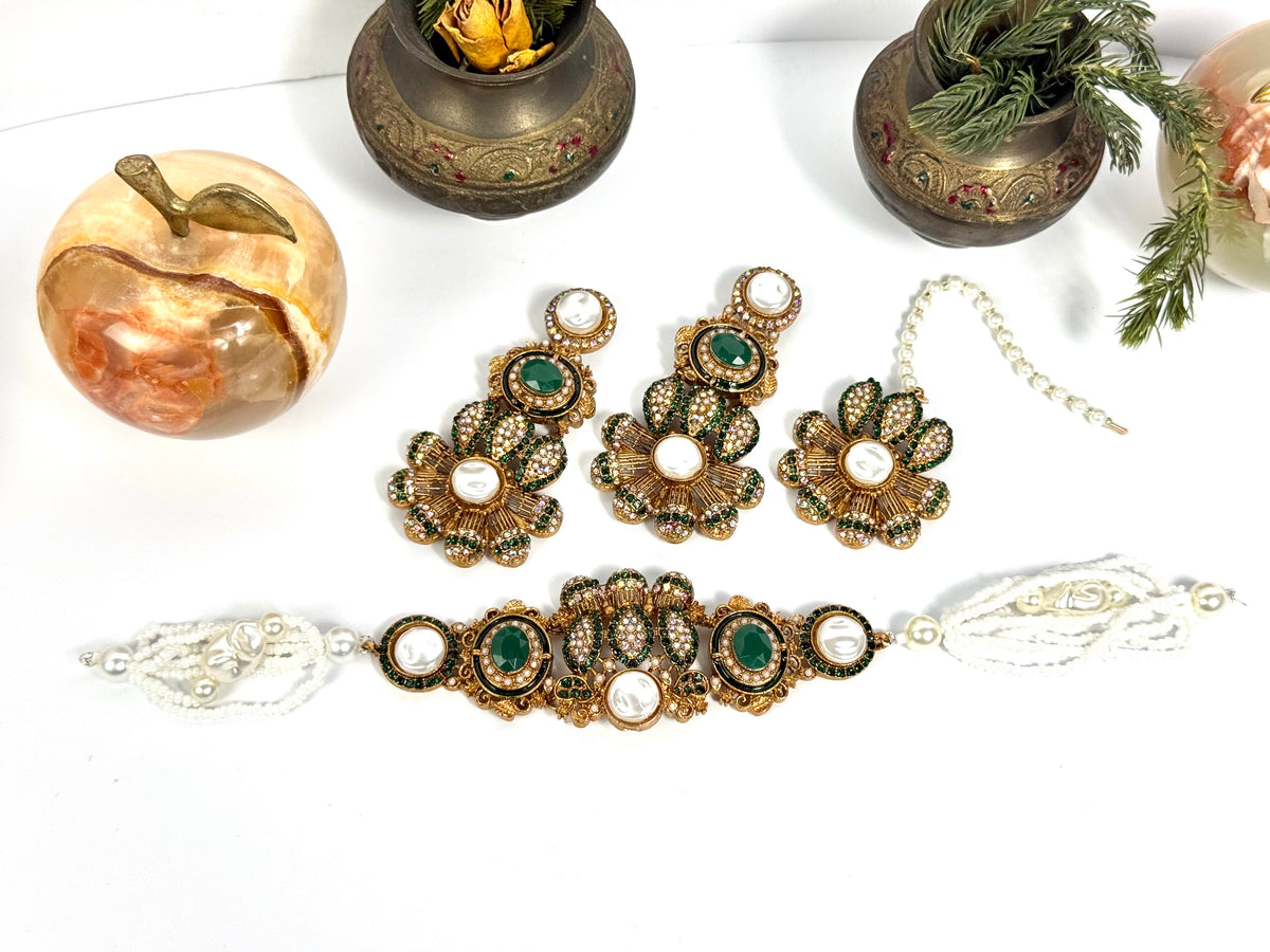 Turkish Fiza Choker set