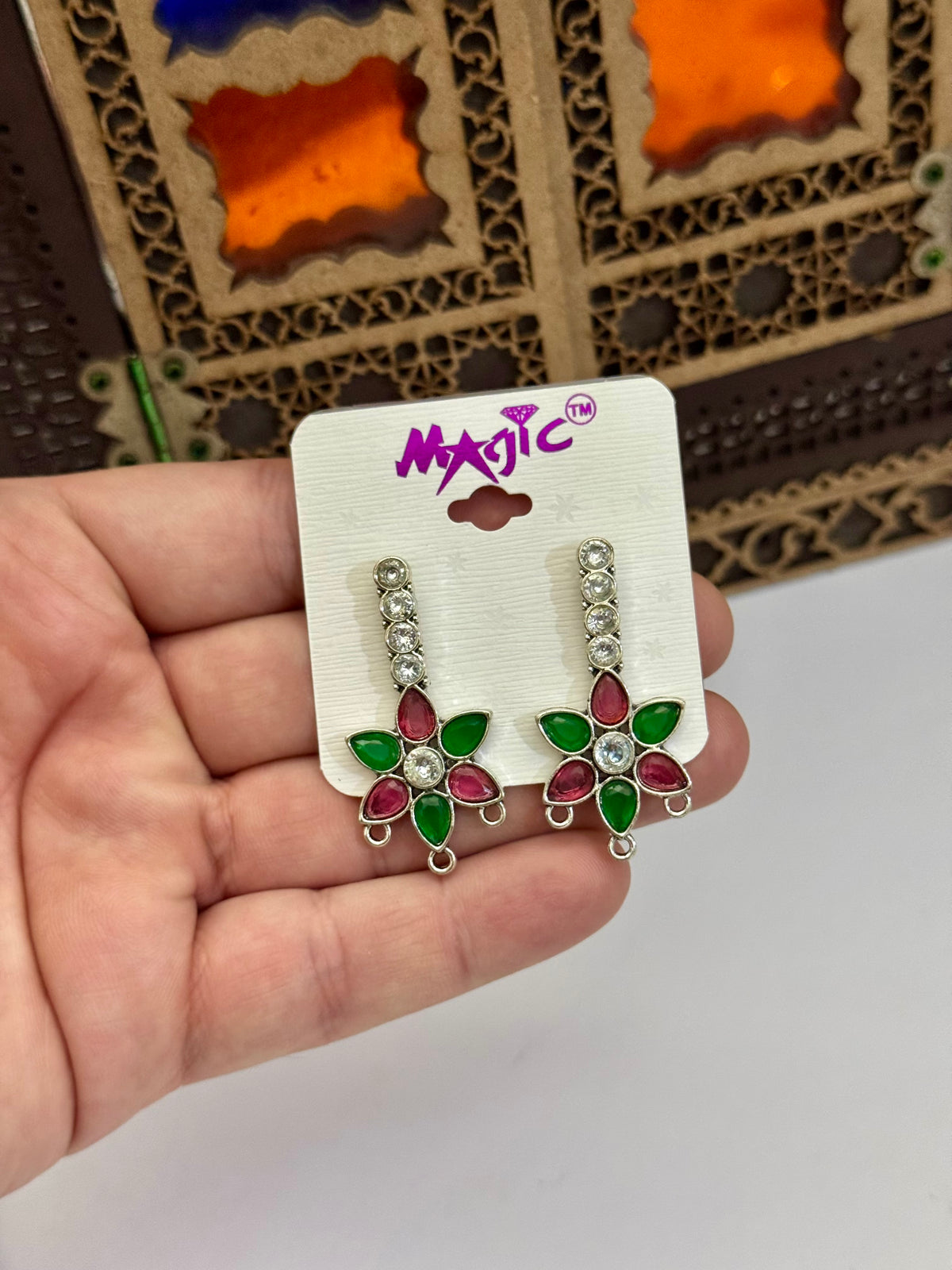 Chinese in budget Oxidised Earrings