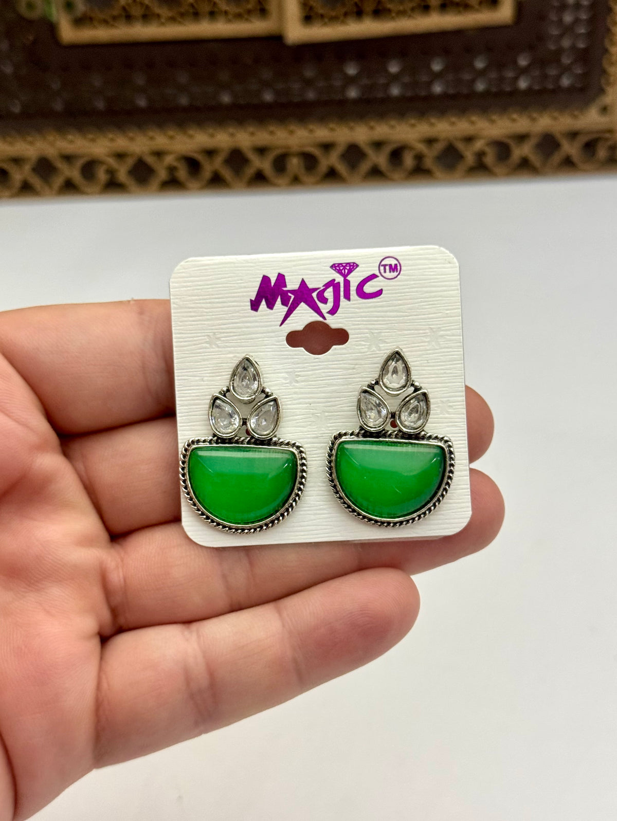 Chinese in budget Oxidised Earrings